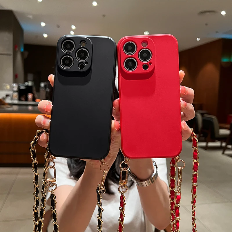 Plating Chain Liquid Silicone Lanyard Case For iPhone 14 13 Pro Max 11 12 14 Plus Coque Luxury Crossbody Neck Strap Soft Cover
Plating Chain Liquid Silicone Lanyard Case For iPhone 14 13 Pro Max 11 12 14 Plus Coque Luxury Crossbody Neck Strap Soft Cover