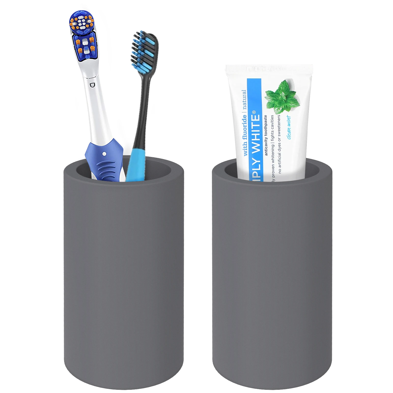 Linkidea 2 Packs Toothbrush Holder Cup, Diatomite Toothbrush Stand Toothpaste Holder Storage for Makeup for Bathroom Accessories
Linkidea 2 Packs Toothbrush Holder Cup, Diatomite Toothbrush Stand Toothpaste Holder Storage for Makeup for Bathroom Accessories