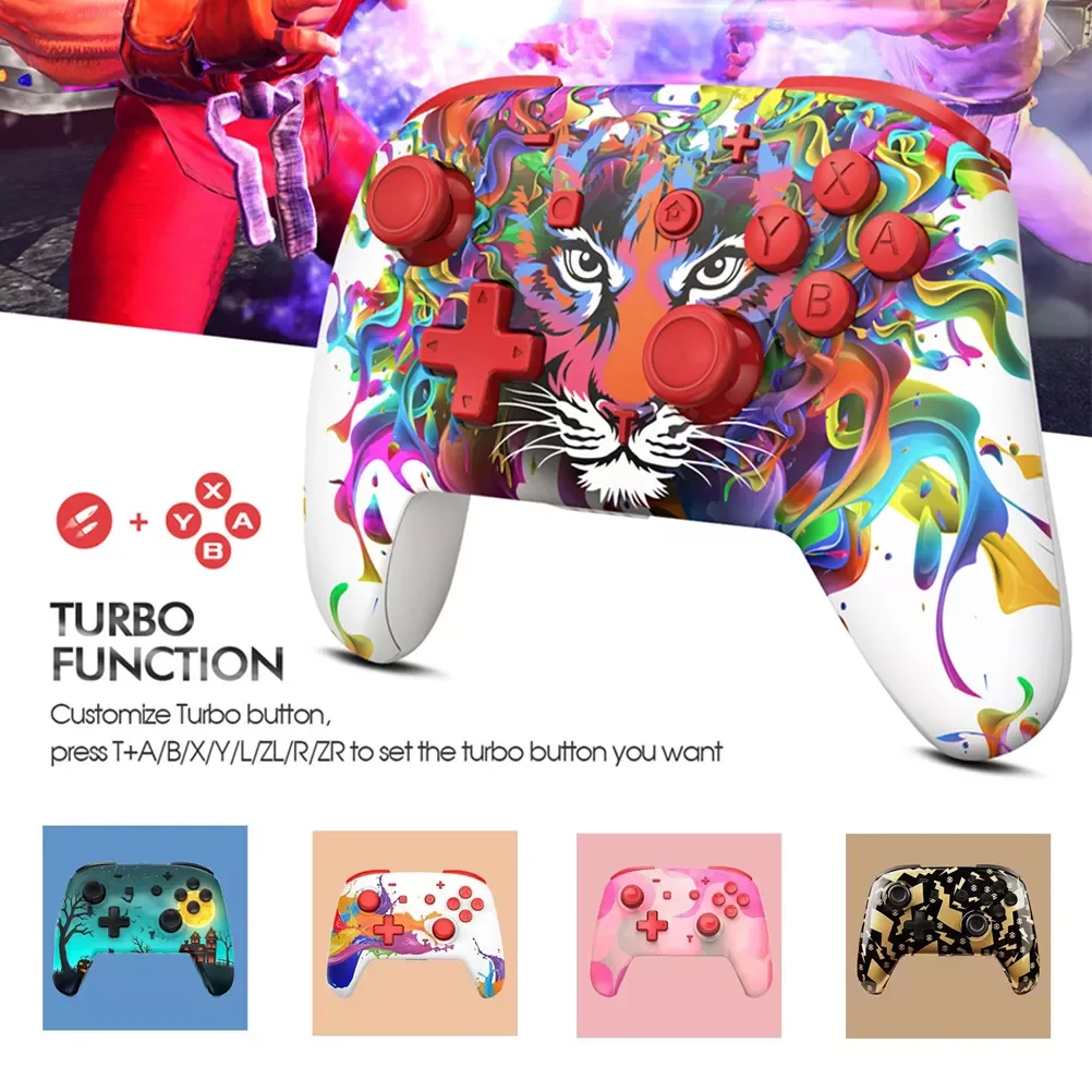 New Wireless Gamepad Bluetooth Pro Controller for Nintendo / Lite/ Laptop Vibration 6-Axis Gyro Motion Controller
New Wireless Gamepad Bluetooth Pro Controller for Nintendo / Lite/ Laptop Vibration 6-Axis Gyro Motion Controller