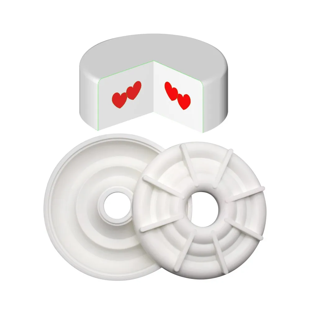 Round Double Heart Silicone Mold Diy Craft Soap Candle Mold Mousse Cake Ice Mold Cake Decoration Tool Baking Accessories
Round Double Heart Silicone Mold Diy Craft Soap Candle Mold Mousse Cake Ice Mold Cake Decoration Tool Baking Accessories