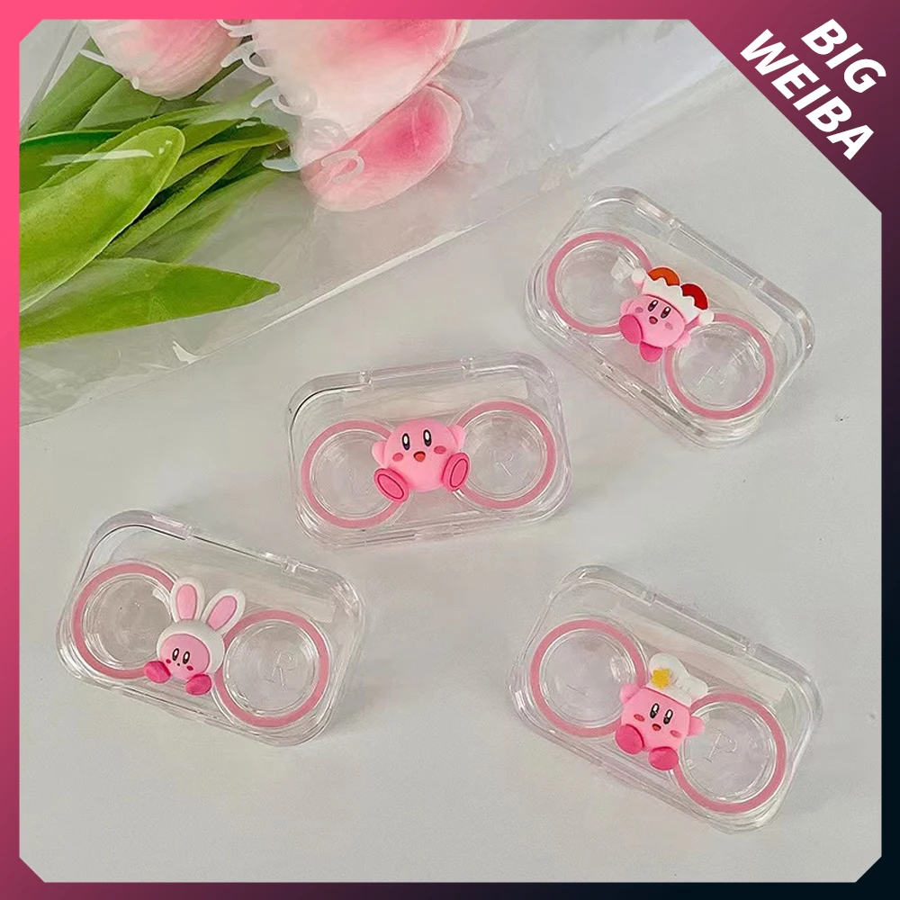 Kawaii Kirby Прозрачный чехол для контактных линз набор контейнеров мультяшный милый дорожный портативный инструмент для ухода за глазами конте...
Kawaii Kirby Прозрачный чехол для контактных линз набор контейнеров мультяшный милый дорожный портативный инструмент для ухода за глазами конте...