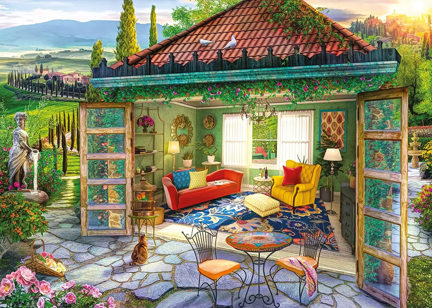 tuscan oasis jigsaw puzzles for adult kids teens, wooden toys game famil children kids toys educational
tuscan oasis jigsaw puzzles for adult kids teens, wooden toys game famil children kids toys educational