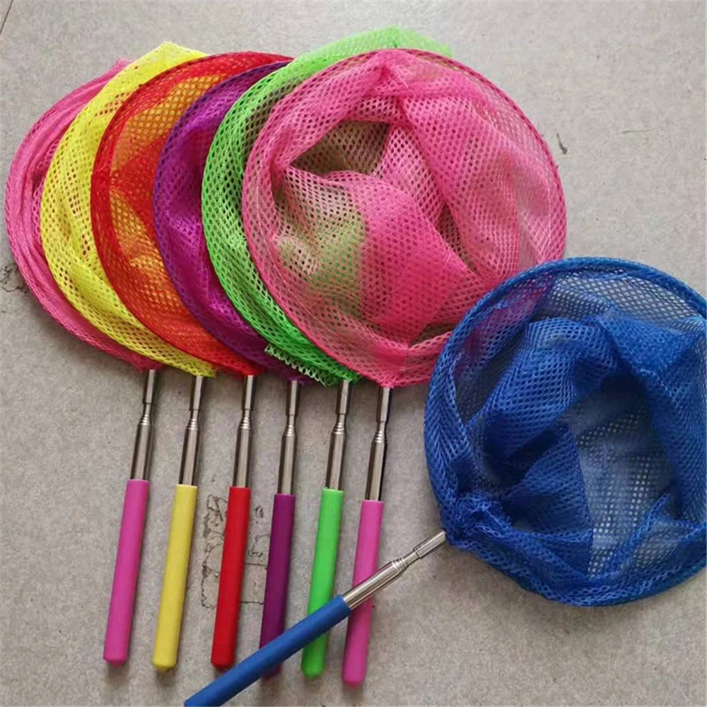 Children's Fishing Net Rainbow Beach Retractable Kids Butterfly Insect Catching Small Fish Catching Net
Children's Fishing Net Rainbow Beach Retractable Kids Butterfly Insect Catching Small Fish Catching Net