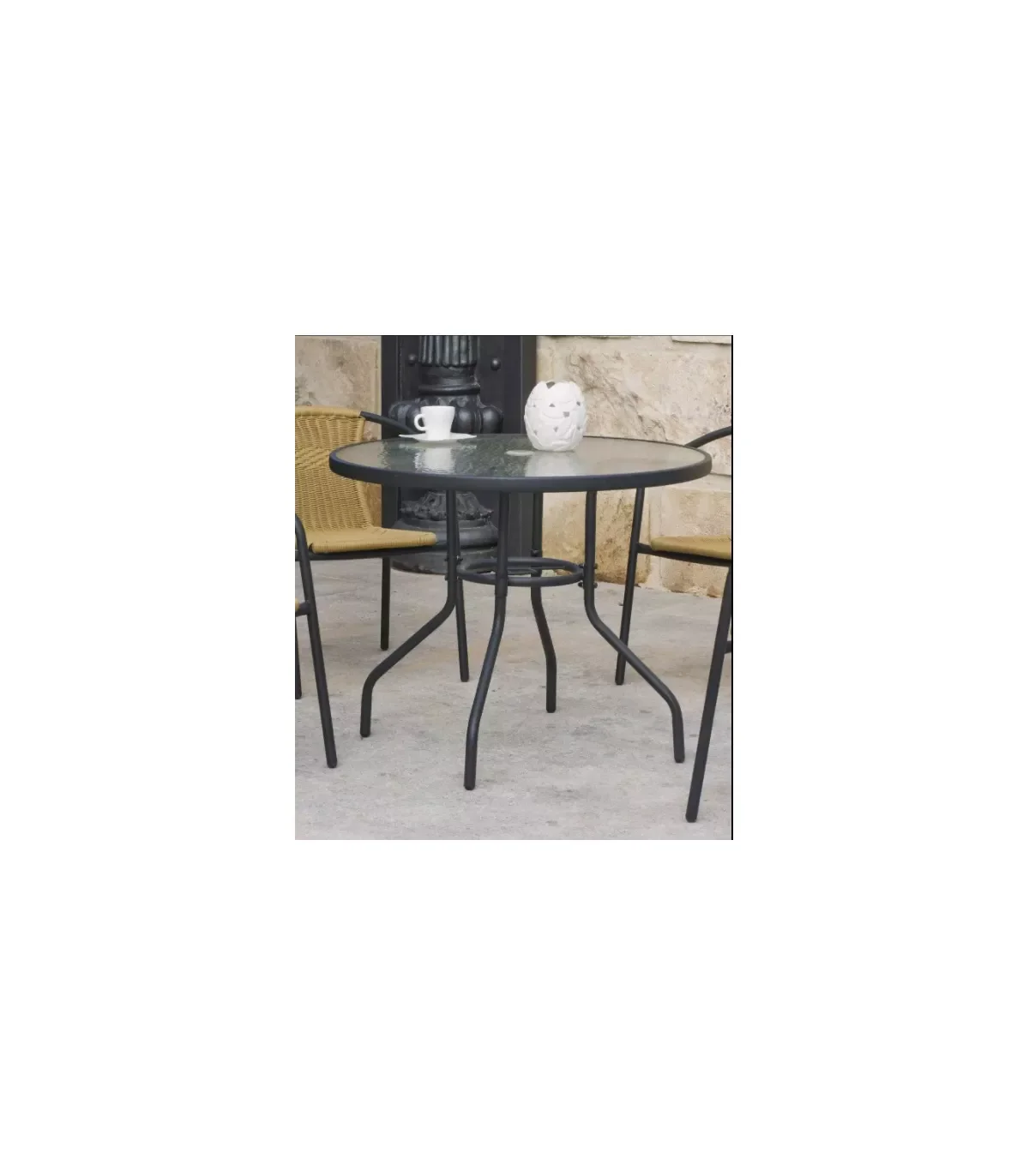 

Наружные столы, стол, терраса, садовая сталь, внешняя отделка, 70 см (ширина), 75 см (высота)