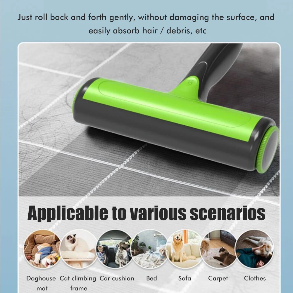 Pet Hair Remover Lint Roller for Dog Cat Hair Reusable Pet Hair Lint Brush for Clothes Carpet Sofa Bed Car
Pet Hair Remover Lint Roller for Dog Cat Hair Reusable Pet Hair Lint Brush for Clothes Carpet Sofa Bed Car