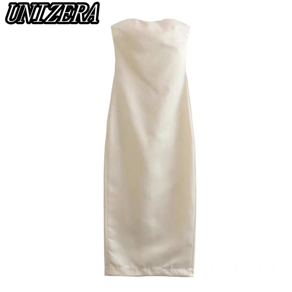 Весенняя Новинка, женская одежда UNIZERA, топ-труба, соблазнительное платье с открытой спиной и прямым разрезом, шелковое атласное текстурное п...
Весенняя Новинка, женская одежда UNIZERA, топ-труба, соблазнительное платье с открытой спиной и прямым разрезом, шелковое атласное текстурное п...