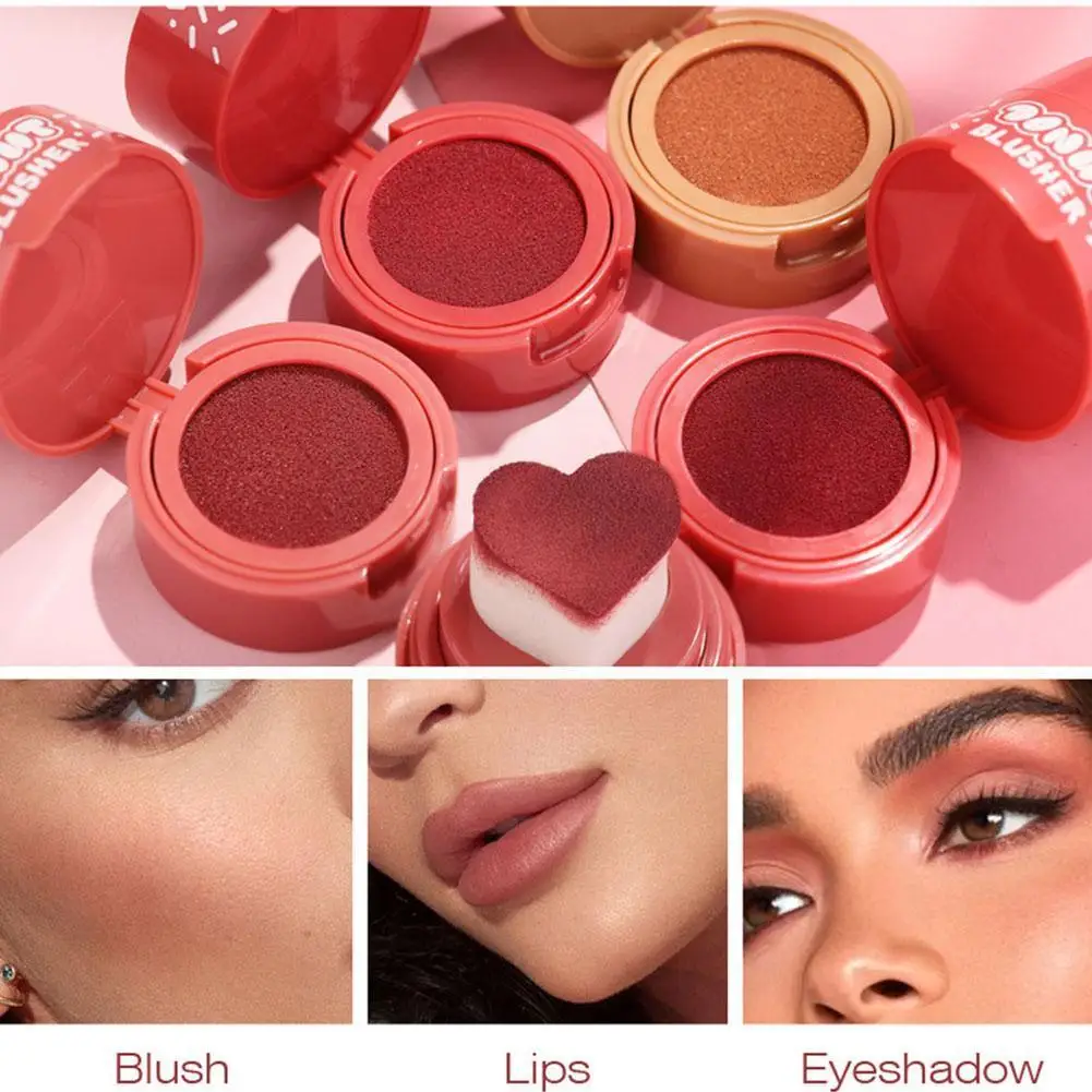 1pcs Love Heart Air Cushion Liquid Blush Nude Matte Velvet Rouge Cheek Eye Tint Blush Cute Korean Makeup For Women D5C3
1pcs Love Heart Air Cushion Liquid Blush Nude Matte Velvet Rouge Cheek Eye Tint Blush Cute Korean Makeup For Women D5C3