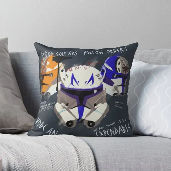 Clones With Text Printing Throw Pillow Cover Throw Case Cushion Fashion Sofa Waist Hotel Decorative Soft Pillows not include
Clones With Text Printing Throw Pillow Cover Throw Case Cushion Fashion Sofa Waist Hotel Decorative Soft Pillows not include
