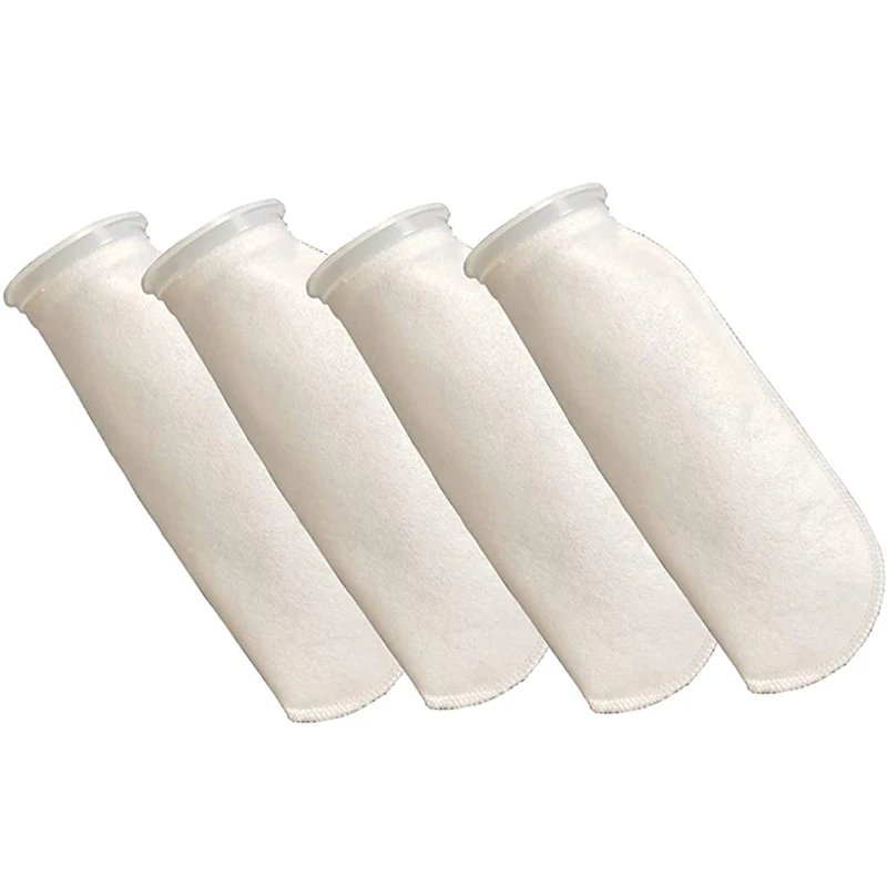 4 Packs of Filter Socks, 200 Micrometres, for Fish Tank/Saline Aquarium, Pond, for Sump/Overflow 
4 Packs of Filter Socks, 200 Micrometres, for Fish Tank/Saline Aquarium, Pond, for Sump/Overflow