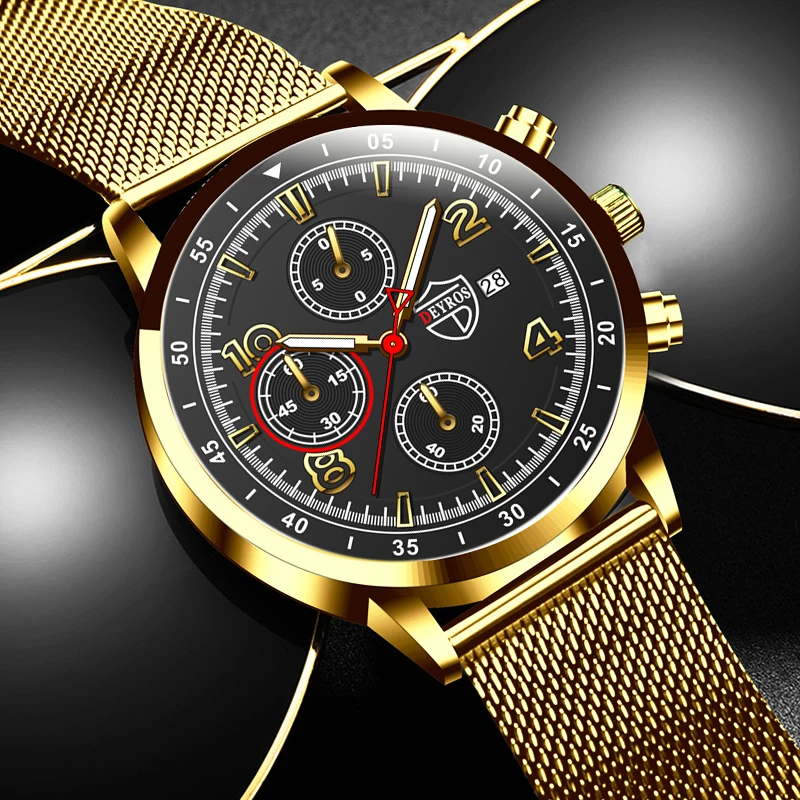 2022 Watches for Men Business Stainless Steel Mesh Belt Quartz Wrist Watch Luxury Man Casual Calendar Leather Clock reloj hombre
2022 Watches for Men Business Stainless Steel Mesh Belt Quartz Wrist Watch Luxury Man Casual Calendar Leather Clock reloj hombre