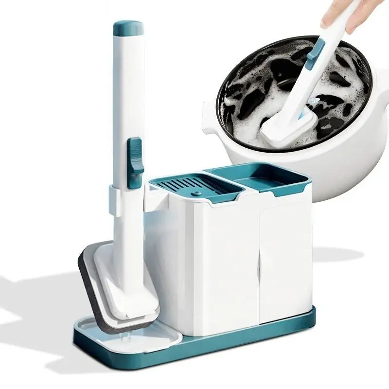Disposable Brush Pot Dishwashing Brush Washing Pot Brush Cup Kitchen Cleaning Tools Long Handle Storage Wok Brush Kitchen Gadget
Disposable Brush Pot Dishwashing Brush Washing Pot Brush Cup Kitchen Cleaning Tools Long Handle Storage Wok Brush Kitchen Gadget