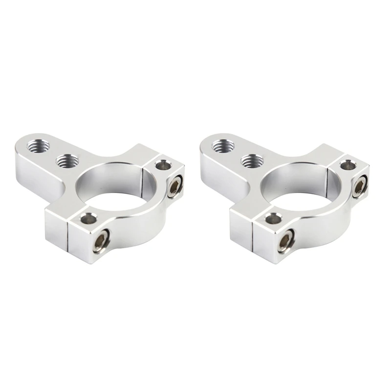 2 Pcs 27Mm Aluminum Steering Damper Fork Frame Mounting Clamp Bracket Foot Fixer For Motorcycle Bike Modification Silver
2 Pcs 27Mm Aluminum Steering Damper Fork Frame Mounting Clamp Bracket Foot Fixer For Motorcycle Bike Modification Silver