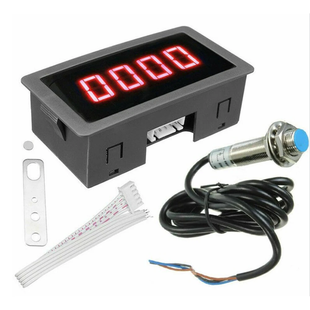 Moter Speed Measuring Instrument Profession 4 Digital LED Tachometer Gauge RPM Speed Meter With Hall Proximity Switch Sensor NPN
Moter Speed Measuring Instrument Profession 4 Digital LED Tachometer Gauge RPM Speed Meter With Hall Proximity Switch Sensor NPN