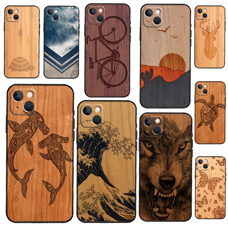 Wolf Bike Butterfly Wood Phone Case For iPhone 13 12 Mini 11 14 Pro Max SE 2020 6 7 8 Plus X XS Max XR Cover Shell
Wolf Bike Butterfly Wood Phone Case For iPhone 13 12 Mini 11 14 Pro Max SE 2020 6 7 8 Plus X XS Max XR Cover Shell