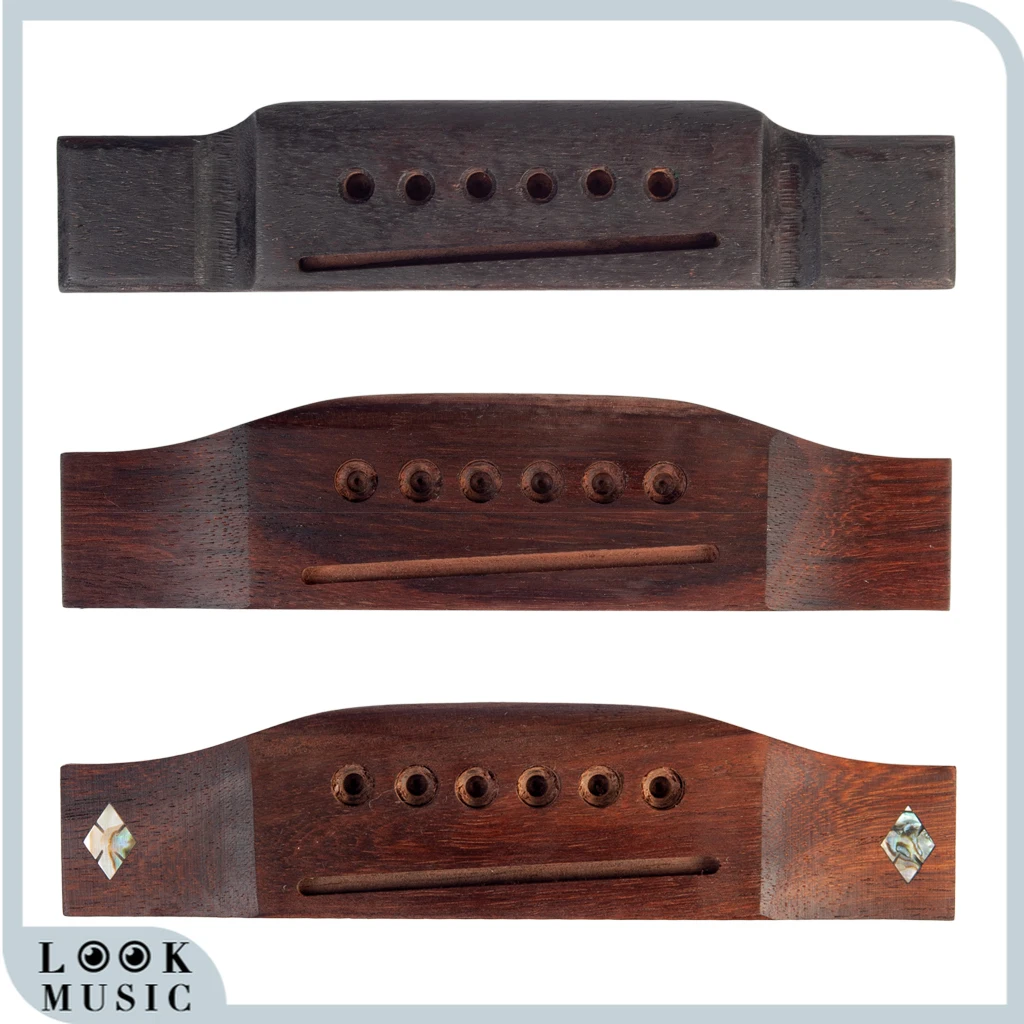 Universal Acoustic Guitar Bridge Replacement Abalone Inlay Bridge Guitar Pins Saddle Slot Ready Rosewood Guitar Parts Accessory
Universal Acoustic Guitar Bridge Replacement Abalone Inlay Bridge Guitar Pins Saddle Slot Ready Rosewood Guitar Parts Accessory