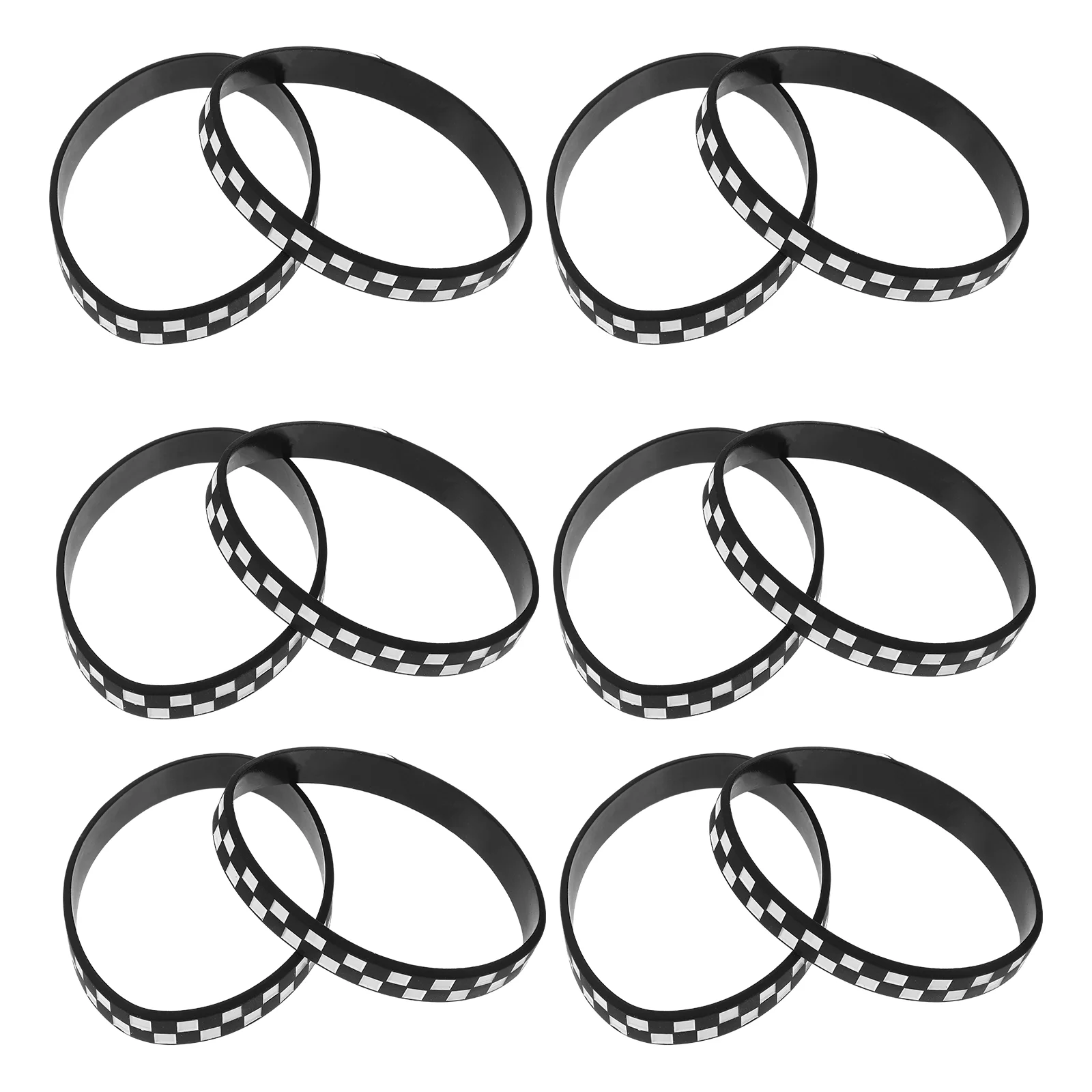 12 Pcs Fans Accessory Chic Sports Wristband Plaid Silicone Bracelets Coloring Events Pattern
12 Pcs Fans Accessory Chic Sports Wristband Plaid Silicone Bracelets Coloring Events Pattern