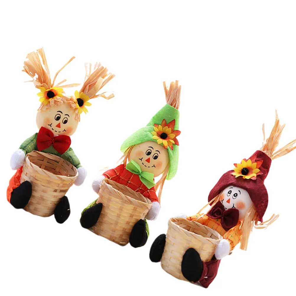 3pcs Candy Storage Box Scarecrow Christmas Decor Fall Scarecrow Scarecrow Decoration
3pcs Candy Storage Box Scarecrow Christmas Decor Fall Scarecrow Scarecrow Decoration