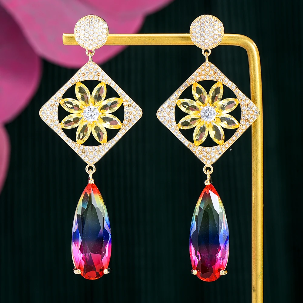 missvikki Romantic DIY Cute Crystal CZ Pendant Earrings For Women Bridal Wedding Girl Daily Surper Jewelry High Quality
missvikki Romantic DIY Cute Crystal CZ Pendant Earrings For Women Bridal Wedding Girl Daily Surper Jewelry High Quality