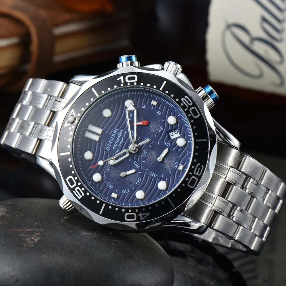 2023 Original Brand Mens Watches Classic Automatic Date Full Stainless Steel Watch Top New Sports Chronograph Quartz AAA Clocks
2023 Original Brand Mens Watches Classic Automatic Date Full Stainless Steel Watch Top New Sports Chronograph Quartz AAA Clocks