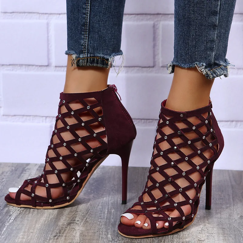 Summer Autumn Dance Shoes High Heels Women Soft Soles Party Shoes Open Toes Zipper Shoes
Summer Autumn Dance Shoes High Heels Women Soft Soles Party Shoes Open Toes Zipper Shoes