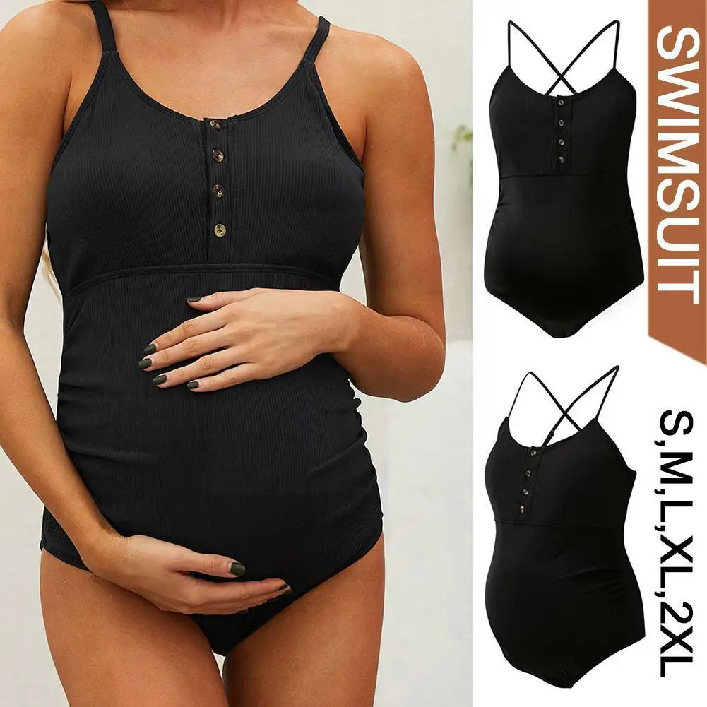 Women Suspended Cross Back Swimsuit Maternity Swimwear Pregnancy Pieces Fashion Bathing Bodysuit Swimwear One Swimsuit W5A6
Women Suspended Cross Back Swimsuit Maternity Swimwear Pregnancy Pieces Fashion Bathing Bodysuit Swimwear One Swimsuit W5A6