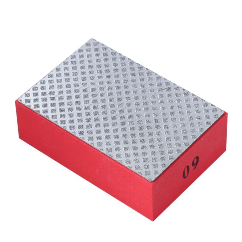 Portable Diamond Hand Polishing Pad 95x60x31mm/3.74x2.36x1.22 Inches for Glass Granite Marble Removes Sharp Edges Corner
Portable Diamond Hand Polishing Pad 95x60x31mm/3.74x2.36x1.22 Inches for Glass Granite Marble Removes Sharp Edges Corner