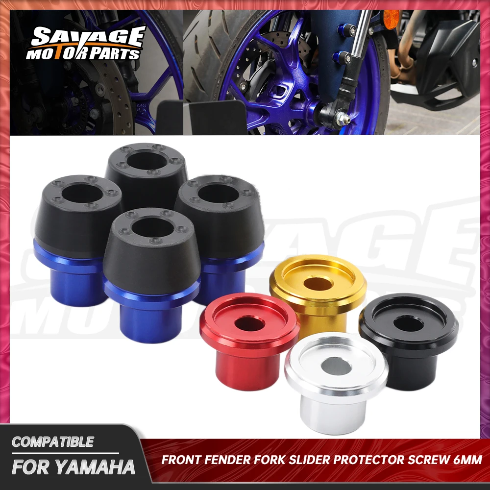 Front Fender Fork Slider Protector Screw 6mm For YAMAHA YZF-R6 R1 R1M R7 MT01 Motorcycle Accessories Motorcycle Fall Protection
Front Fender Fork Slider Protector Screw 6mm For YAMAHA YZF-R6 R1 R1M R7 MT01 Motorcycle Accessories Motorcycle Fall Protection