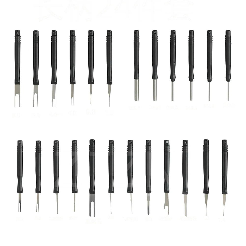 Brand New Car Cable 24PS Extractor Key Tools Pin Repair Remover With Box Correct Connector Direct Installation
Brand New Car Cable 24PS Extractor Key Tools Pin Repair Remover With Box Correct Connector Direct Installation