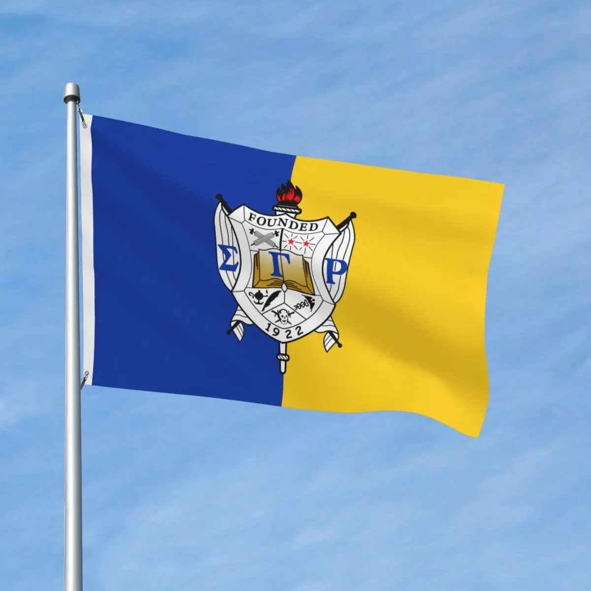 Двухсторонний Флаг Sigma SGR Gamma Rho для дома вечерние, для сада, для помещений и улицы, флаги для украшения Banner
Двухсторонний Флаг Sigma SGR Gamma Rho для дома вечерние, для сада, для помещений и улицы, флаги для украшения Banner