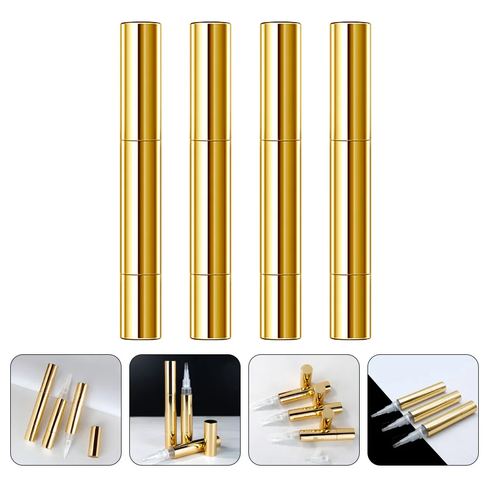 4Pcs Travel Empty Tube Nail Polish Tube Eyelash Growth Liquid Pen Nail Oil Pen for Lady Nail Art
4Pcs Travel Empty Tube Nail Polish Tube Eyelash Growth Liquid Pen Nail Oil Pen for Lady Nail Art