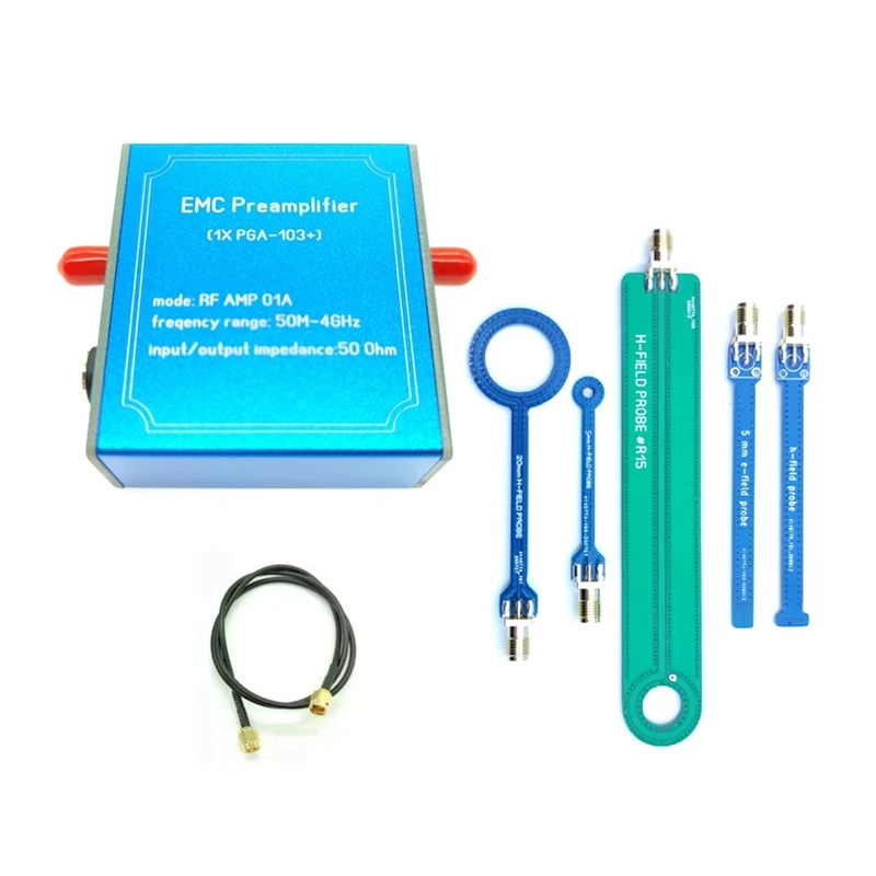 DC-022B 9K-3G PROBE EMC EMI Near Field Probe Conduction Radiation Rectification Simple Magnetic Field Probe Accessories
DC-022B 9K-3G PROBE EMC EMI Near Field Probe Conduction Radiation Rectification Simple Magnetic Field Probe Accessories