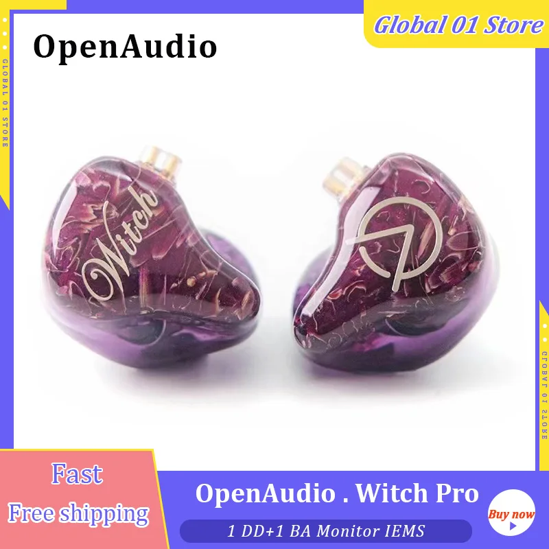 Наушники-вкладыши OPENAUDIO WITCH PRO 1DD + 1BA IEM, гибридные Hi-Fi наушники с монитором музыки, 0,78 мм, 2-контактный съемный кабель, гарнитура
Наушники-вкладыши OPENAUDIO WITCH PRO 1DD + 1BA IEM, гибридные Hi-Fi наушники с монитором музыки, 0,78 мм, 2-контактный съемный кабель, гарнитура