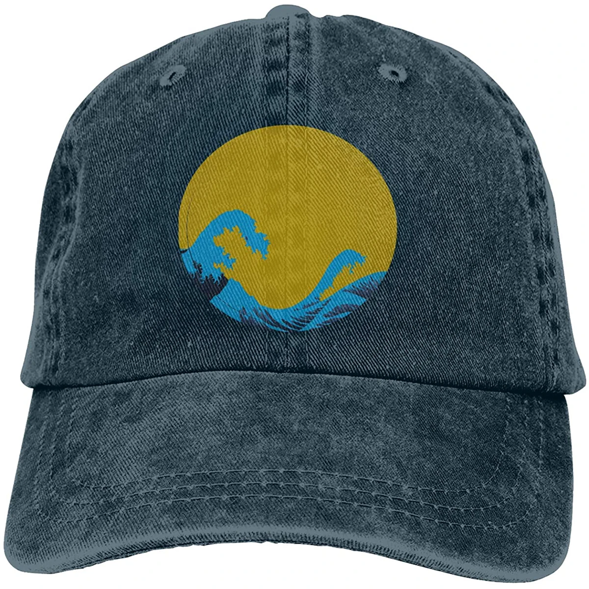 Vintage Sea Wave On Tides Sports Denim Cap Adjustable Unisex Plain Baseball Cowboy Snapback Hat
Vintage Sea Wave On Tides Sports Denim Cap Adjustable Unisex Plain Baseball Cowboy Snapback Hat