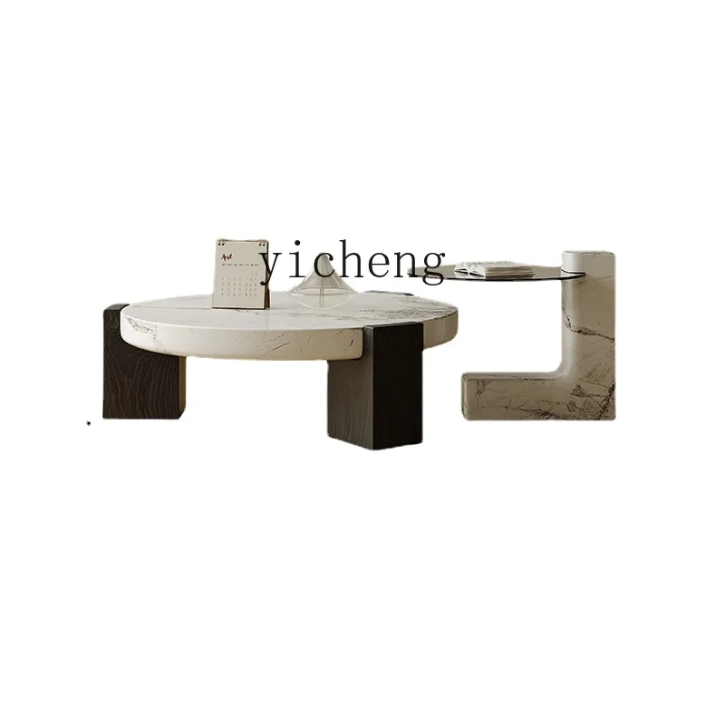 ZC round Marble Tea Table Living Room Home 2023 New High-End Minimalist Creative Design Tea Table
ZC round Marble Tea Table Living Room Home 2023 New High-End Minimalist Creative Design Tea Table