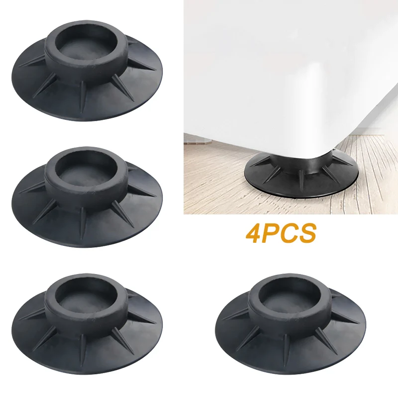 4pcs/set Washing Machine Stand Anti Vibration Feet Pads Shock Proof Non Slip Foot Feet Mat Non-slip Mats Stand Refrigerator
4pcs/set Washing Machine Stand Anti Vibration Feet Pads Shock Proof Non Slip Foot Feet Mat Non-slip Mats Stand Refrigerator