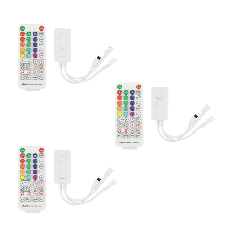 3X SP511E Wifi Music LED Controller For WS2812B WS2811 Addressable Pixel RGB LED Strip Dual Output Alexa APP Control
3X SP511E Wifi Music LED Controller For WS2812B WS2811 Addressable Pixel RGB LED Strip Dual Output Alexa APP Control