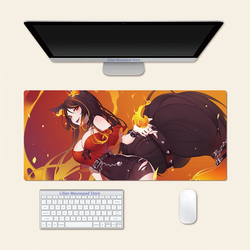 Большой коврик для мыши Sinder Vtuber с аниме игровой офиса креативный Настольный