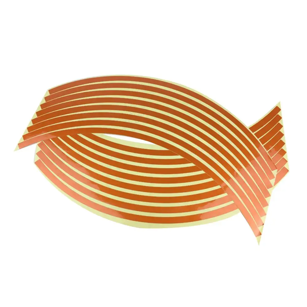 16pcs/set Strips Wheel Stickers Decals 34cm/18inch Reflective Pick Tape Bicycle Motorcycle Auto Tapes Wheel Tire Stickers
16pcs/set Strips Wheel Stickers Decals 34cm/18inch Reflective Pick Tape Bicycle Motorcycle Auto Tapes Wheel Tire Stickers