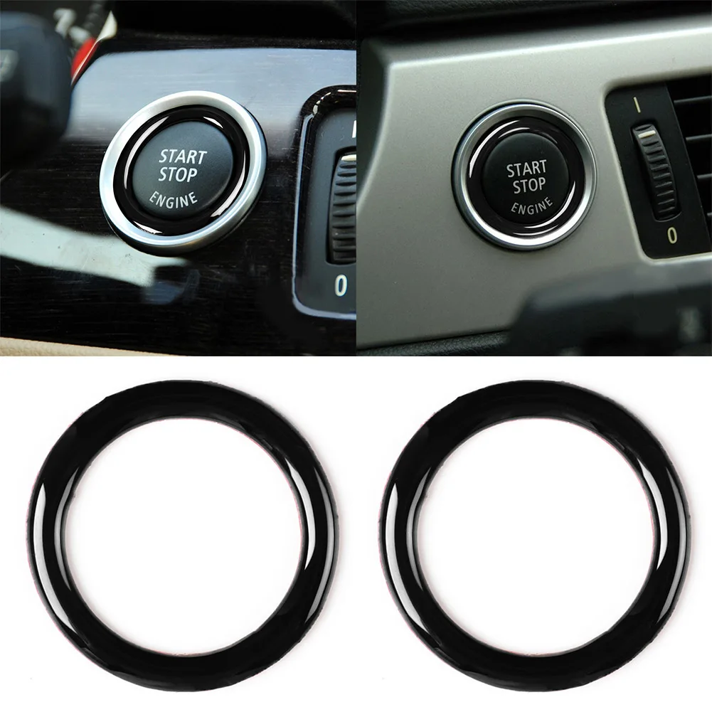 Brand New Car Ignition Key Sticker Trim Decorative Circle Engine Trim Interior Trim Plastic Replacement Start Stop Button 2Pcs
Brand New Car Ignition Key Sticker Trim Decorative Circle Engine Trim Interior Trim Plastic Replacement Start Stop Button 2Pcs