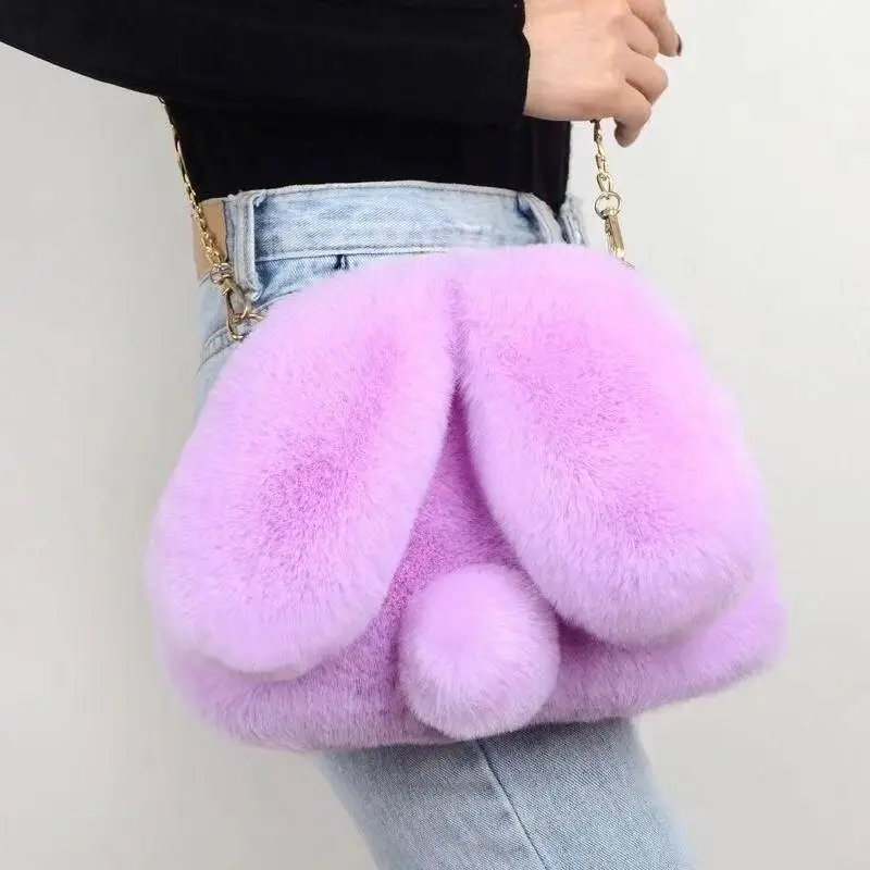 Women's Fashion Portable Rabbit Shape Plush Shoulder Bags 2023 Winter Soft Lovely Crossbody Bag For Girl Shopping Bags
Women's Fashion Portable Rabbit Shape Plush Shoulder Bags 2023 Winter Soft Lovely Crossbody Bag For Girl Shopping Bags