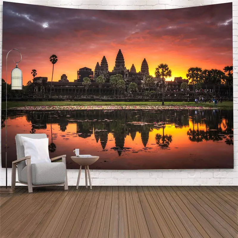Angkor Wat Temple Tapestry Wall Hanging Boho Room Decor Aesthetic Forest Tree Jungle Moon Large Tapestrie Decoration Home
Angkor Wat Temple Tapestry Wall Hanging Boho Room Decor Aesthetic Forest Tree Jungle Moon Large Tapestrie Decoration Home