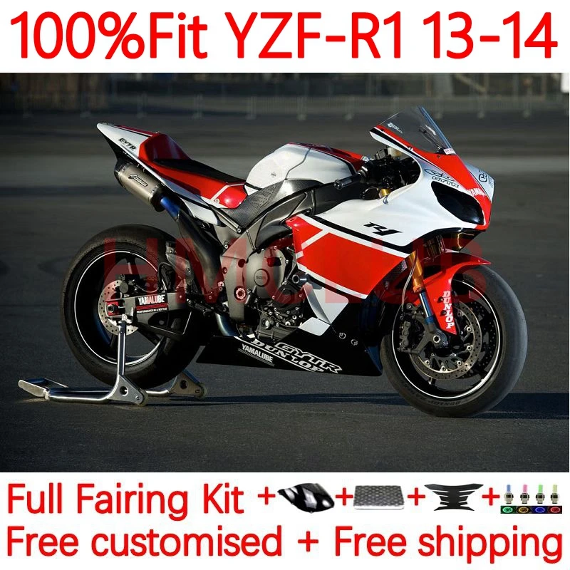 Инъекционный корпус для YAMAHA YZF-R1 YZF R1 R 1 1000 C YZFR1 2013 2014 1000CC YZF1000 13 14 OEM обтекатель 6No.56 красный белый
Инъекционный корпус для YAMAHA YZF-R1 YZF R1 R 1 1000 C YZFR1 2013 2014 1000CC YZF1000 13 14 OEM обтекатель 6No.56 красный белый