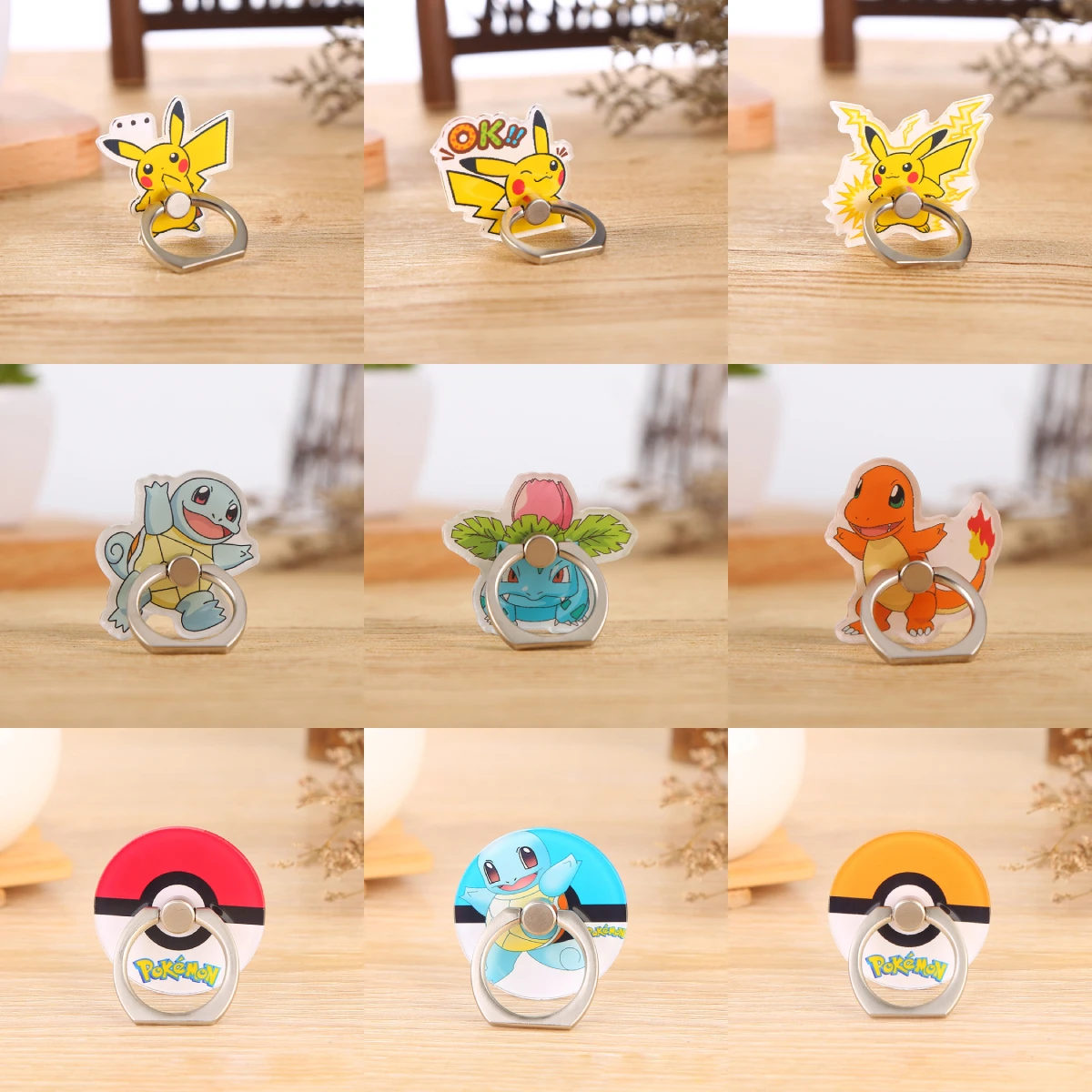 Pokemon Pikachu Charizard Psyduck Cartoon Universal Mobile Phone Ring Holder Round Phone Ring Extension Finger Bracket Kids Gift
Pokemon Pikachu Charizard Psyduck Cartoon Universal Mobile Phone Ring Holder Round Phone Ring Extension Finger Bracket Kids Gift