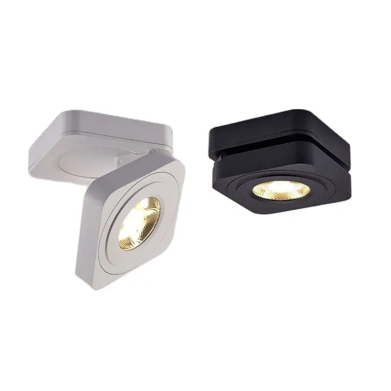 Folding COB LED Downlights 10W 12W Surface Mounted Led Ceiling Lamps Spot Light 360 Degree Rotation Downlights AC110V-220V
Folding COB LED Downlights 10W 12W Surface Mounted Led Ceiling Lamps Spot Light 360 Degree Rotation Downlights AC110V-220V