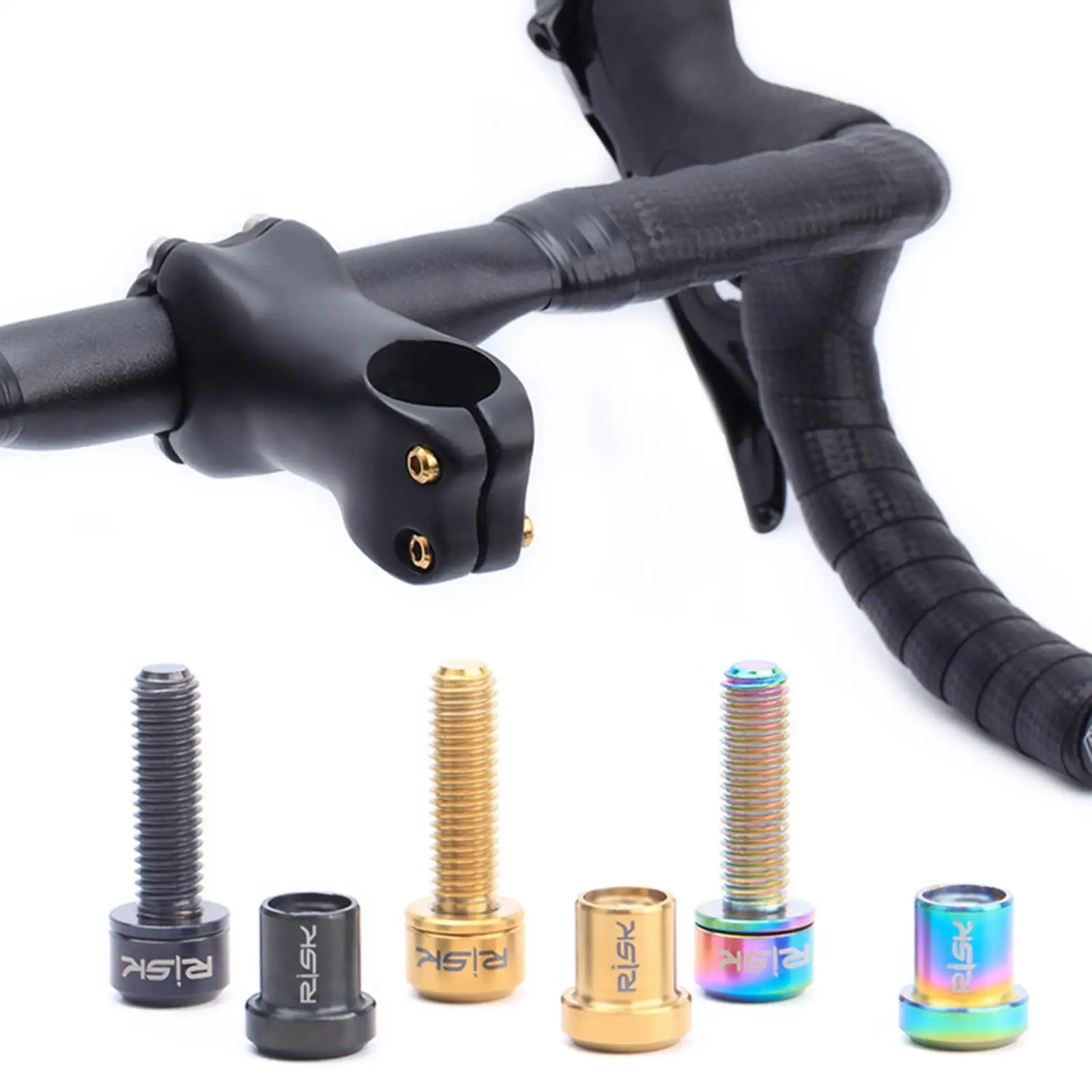 Titanium Alloy Bike Stem Bolts Nut Kits Bicycle Screw Bolts Bike Carbon Stem Colorful
Titanium Alloy Bike Stem Bolts Nut Kits Bicycle Screw Bolts Bike Carbon Stem Colorful