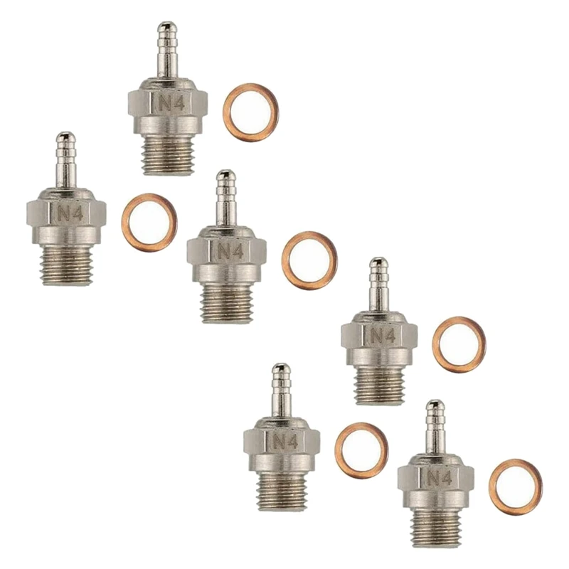 3232X N4 Super Duty Glow Plug Super Duty Medium Glow Plug Metal Super Duty Glow Plug For 1/10 T-Maxx 2.5/3.3 Dedicated
3232X N4 Super Duty Glow Plug Super Duty Medium Glow Plug Metal Super Duty Glow Plug For 1/10 T-Maxx 2.5/3.3 Dedicated