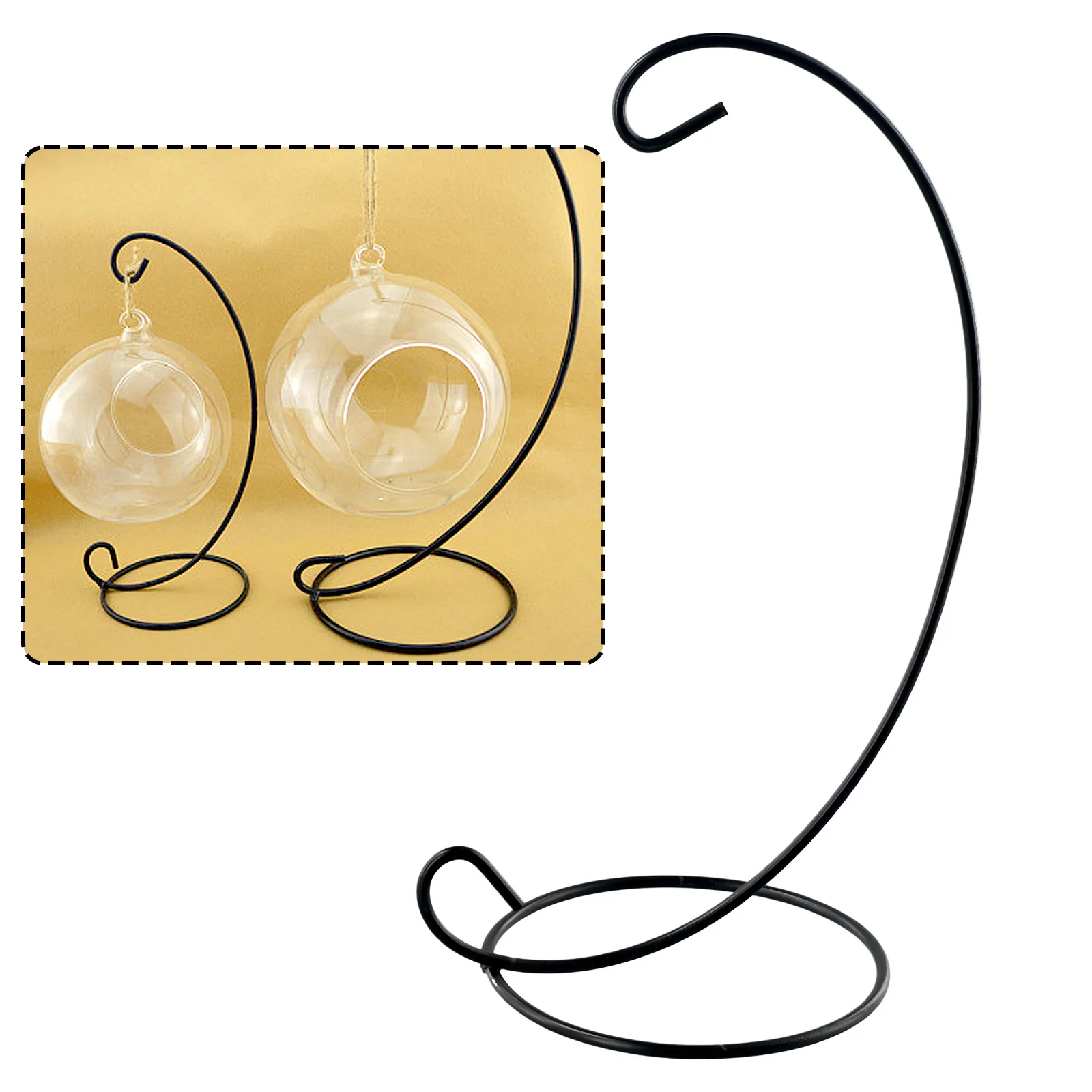 Железная подставка-держатель для рождественской подвески 9 дюймов
Железная подставка-держатель для рождественской подвески 9 дюймов