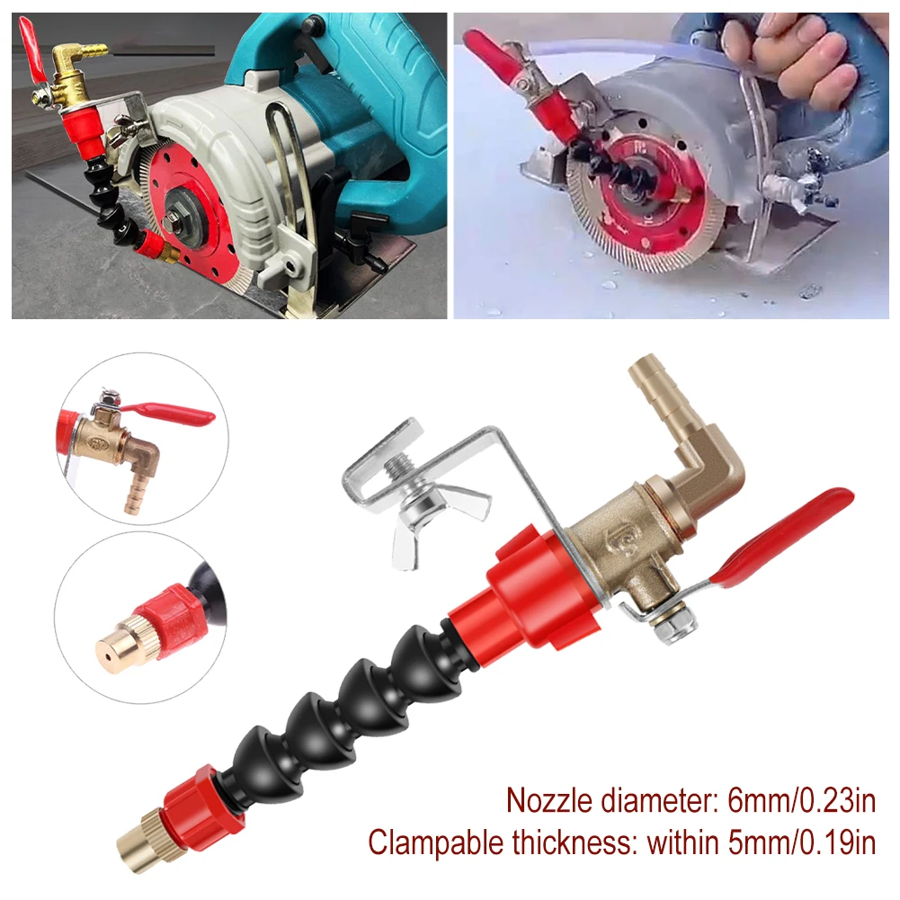 Multifunctional Water Sprayer Nozzle Dust Remover Coolant Misting For Marble Brick Tile Cutting Machine Temperature Reduction
Multifunctional Water Sprayer Nozzle Dust Remover Coolant Misting For Marble Brick Tile Cutting Machine Temperature Reduction