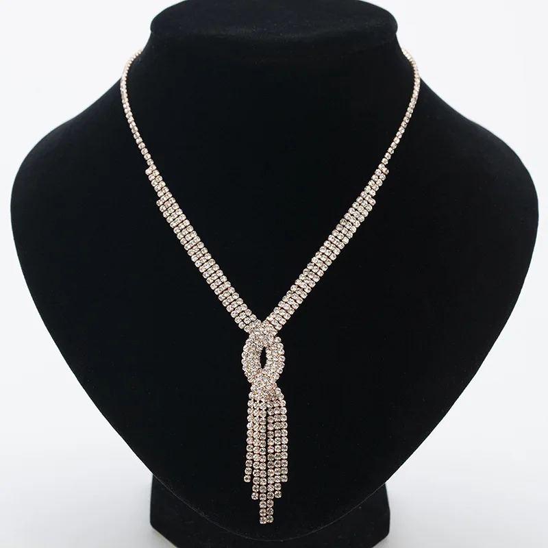 European and American Rhinestone Bridal Necklace Rhinestone Elegant Retro Rhinestone Necklace Bridal Jewelry Fine Jewelry 0 
European and American Rhinestone Bridal Necklace Rhinestone Elegant Retro Rhinestone Necklace Bridal Jewelry Fine Jewelry 0