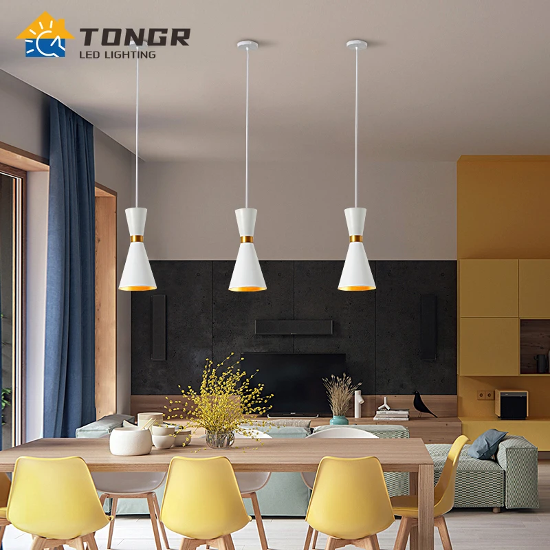 Modern Pendant Lights E27 Aluminum Nordic Chandeliers Dining Table Study Bedside Restaurant Coffee Shop Bar Decoration Lighting
Modern Pendant Lights E27 Aluminum Nordic Chandeliers Dining Table Study Bedside Restaurant Coffee Shop Bar Decoration Lighting